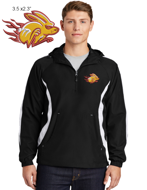 Lightweight Embroidered Windbreaker Jacket