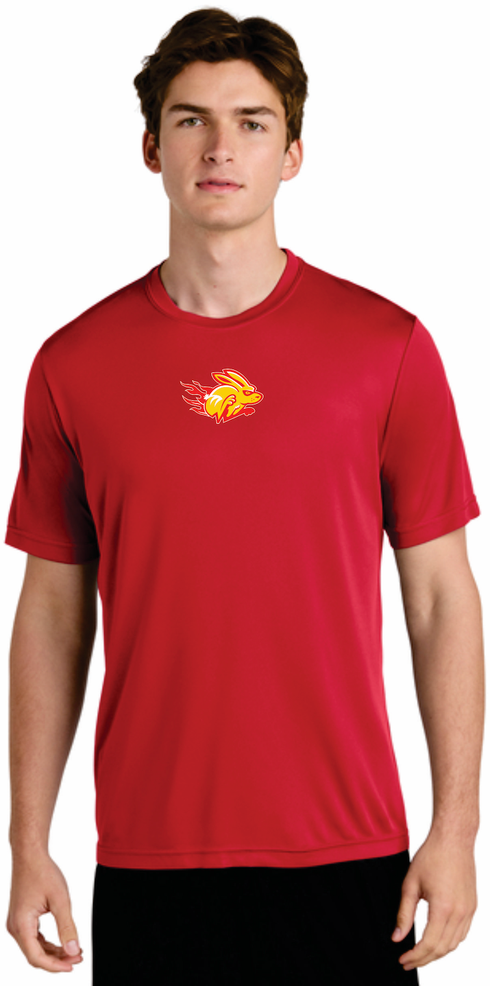 Prairie Fire Sparkie Red Performance T-Shirt