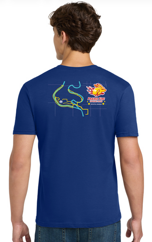 2026 Prairie Fire Marathon Route Softstyle T-Shirt