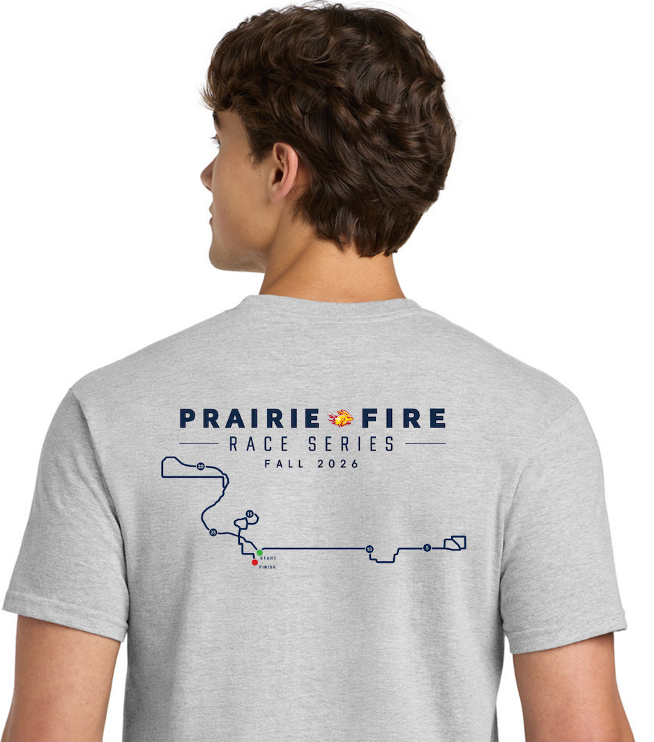 2026 Prairie Fire Fall Route Race T-shirt