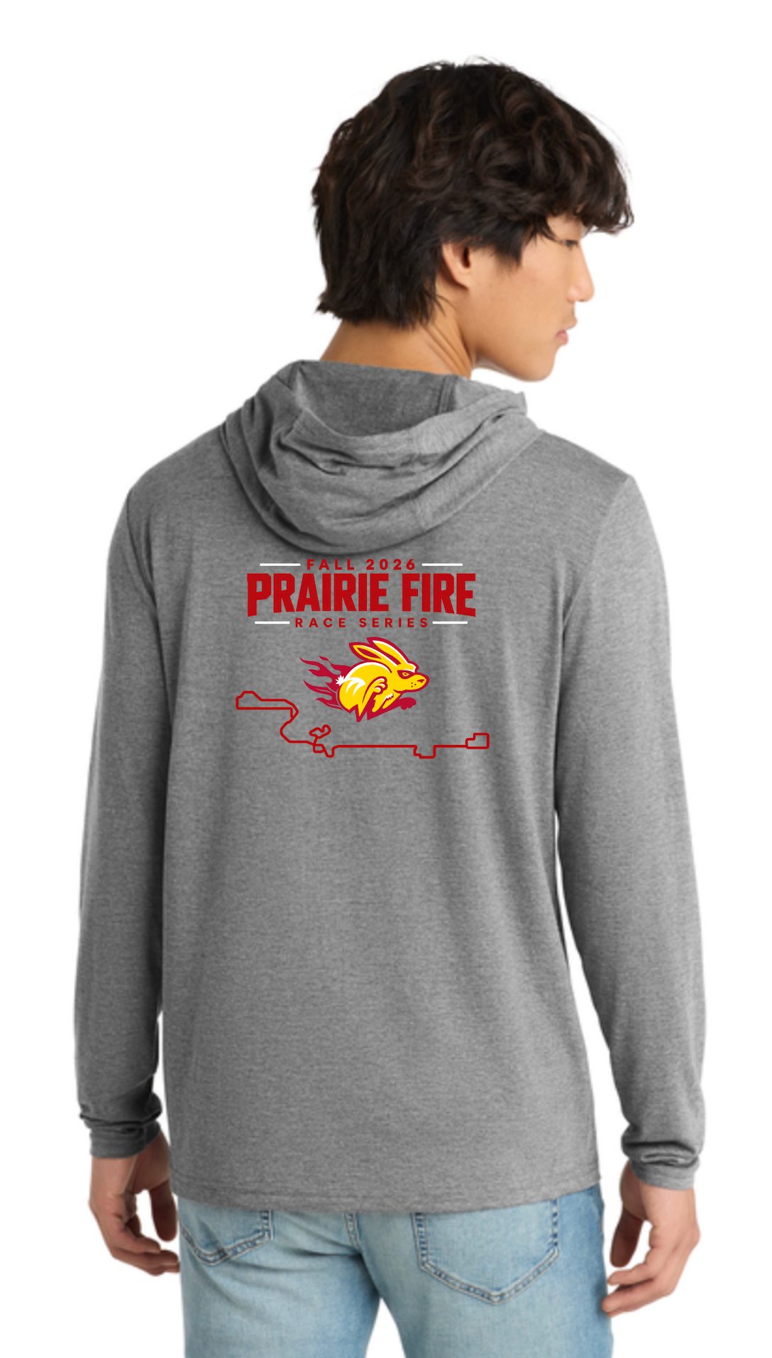 2026 Prairie Fire Fall Route- Lightweight Performance Hoodie Shirt